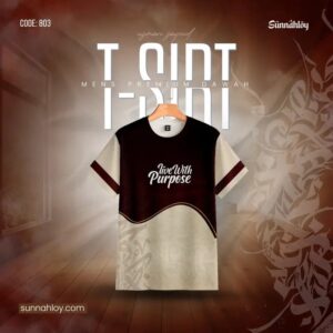 Premium dawah T-Shirt Live with purpose